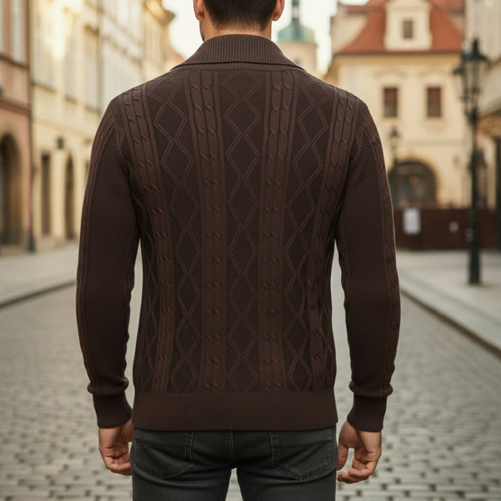 Herren-Cardigan mit Knöpfen | Vestea