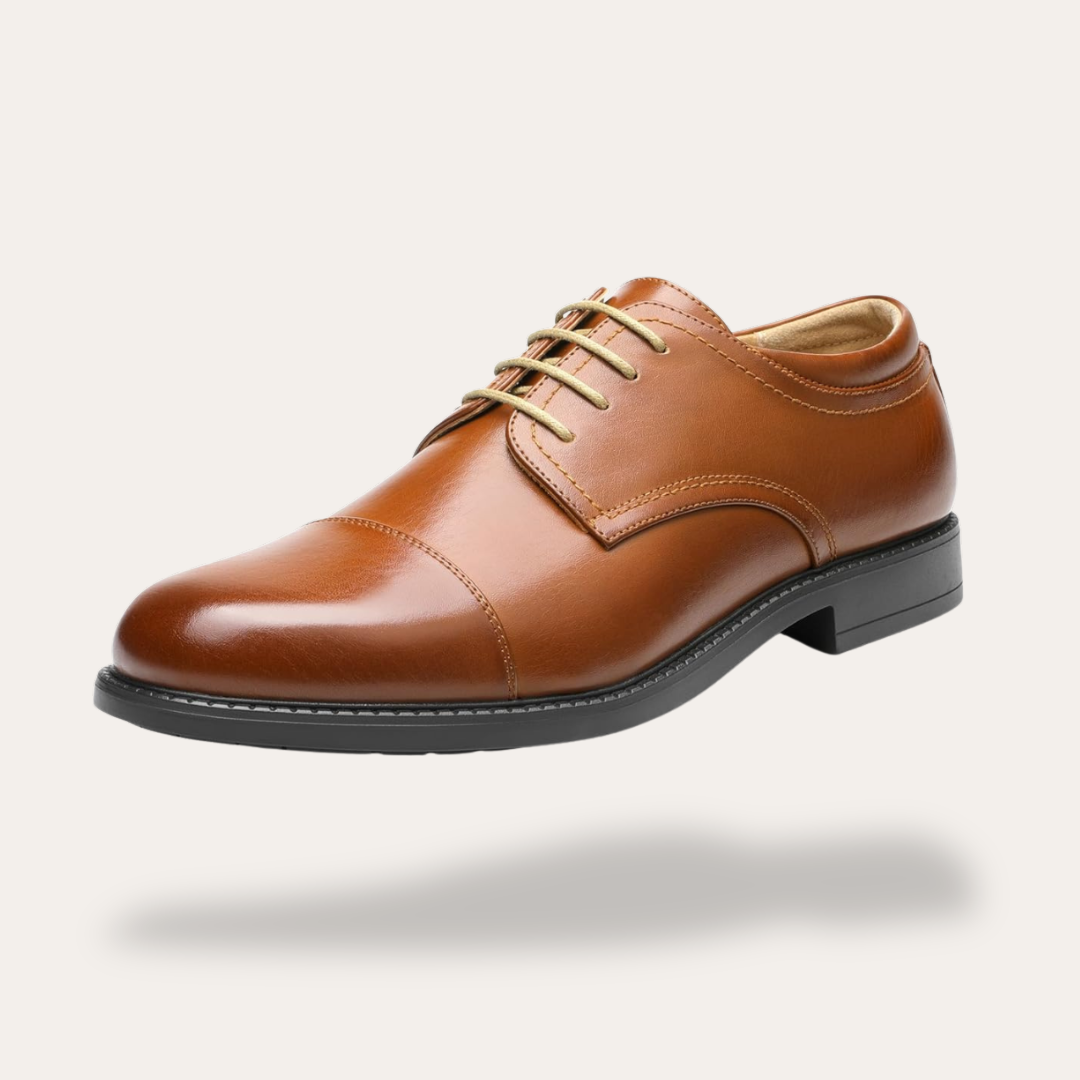 Herren Lederschuhe Schnürschuhe Elegante Scarpe Ortopediche | Vestea