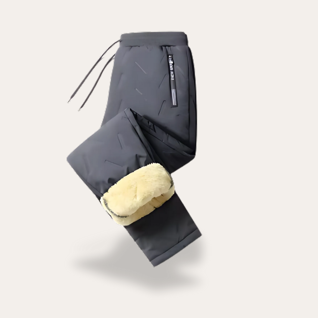Herren Winterhose Gefüttert Fleece Thermohose | Vestea
