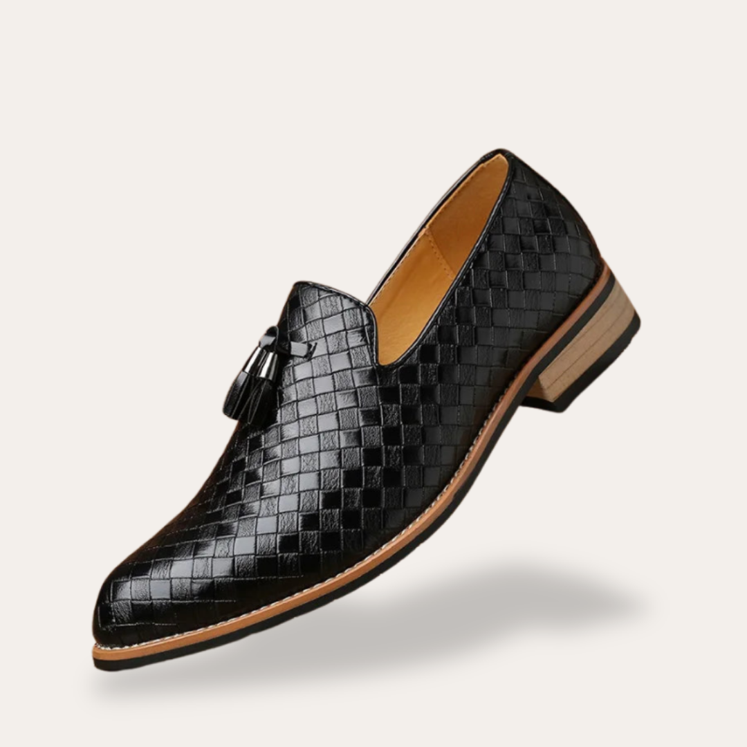 Herren Orthopedico Lederslipper mit Quaste | Vestea