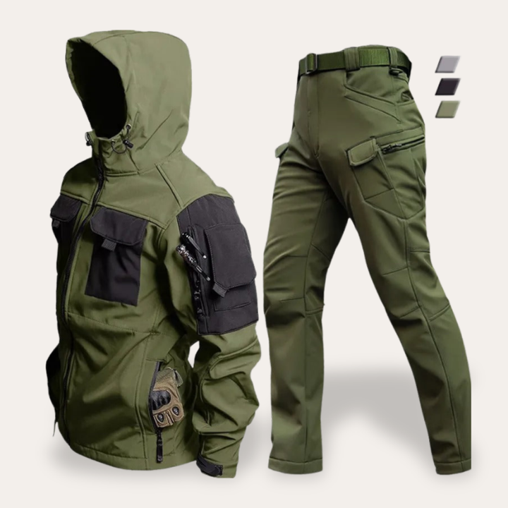Herren Softshell Tactical Set Outdoor Funktionsanzug Atmungsaktiv | Vestea