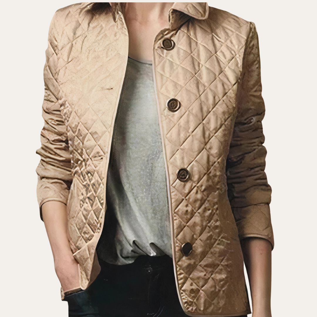 Damen Steppjacke Leicht Übergangsjacke Elegant | Vestea