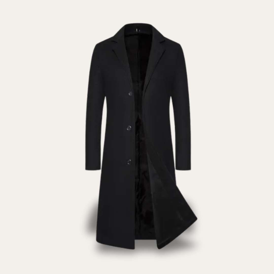 Herren Mantel – Textil Winter Lang | Vestea
