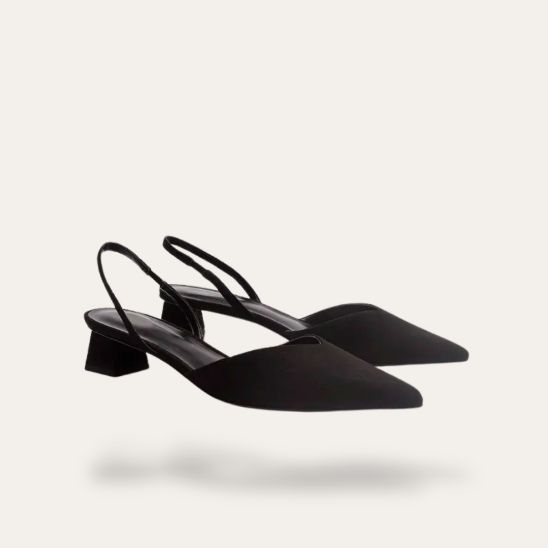 Damen Slingback Pumps mit Absatz Elegant | Vestea