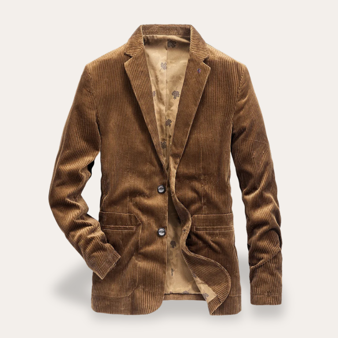 Herren Cordblazer mit Knöpfen und Innenfutter | Vestea