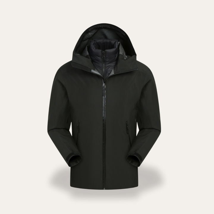 Herren 3-in-1-Jacke wasserabweisend | Vestea