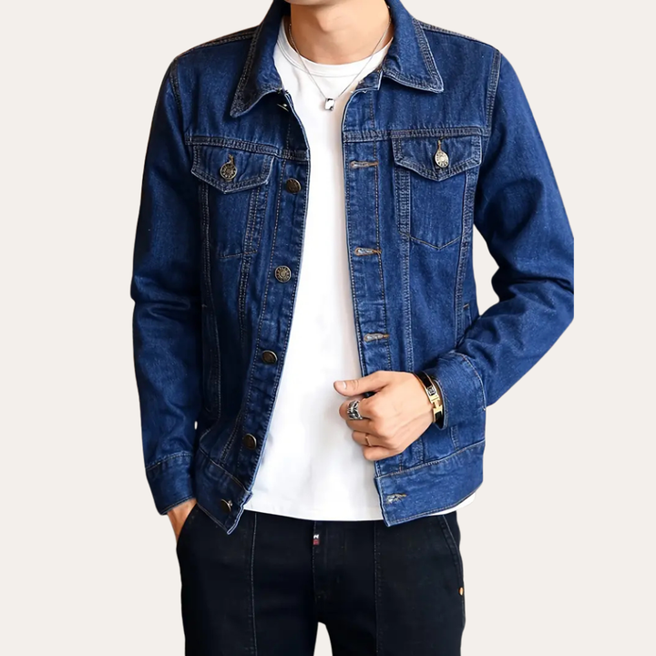 Bequeme Passform & Stylische Denimjacke für Herren | Vestea