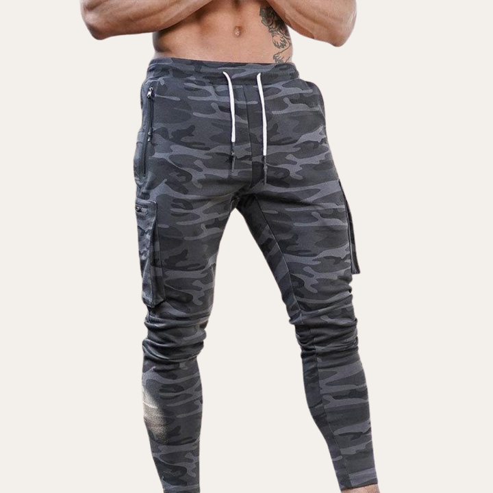 Herren Slim Fit Jogginghose Baumwolle Cargo Sportlich | Vestea