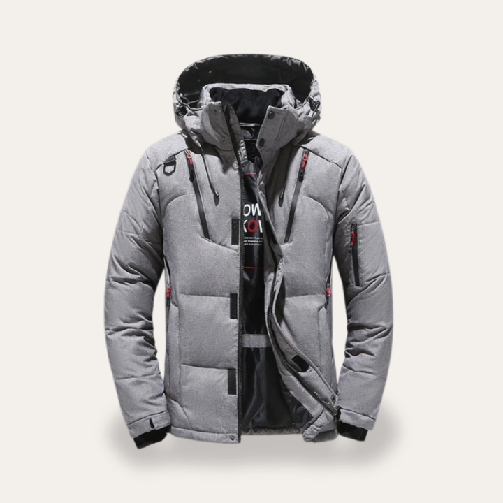 Herren Winterjacke mit Kapuze Outdoor Warmjacke | Vestea