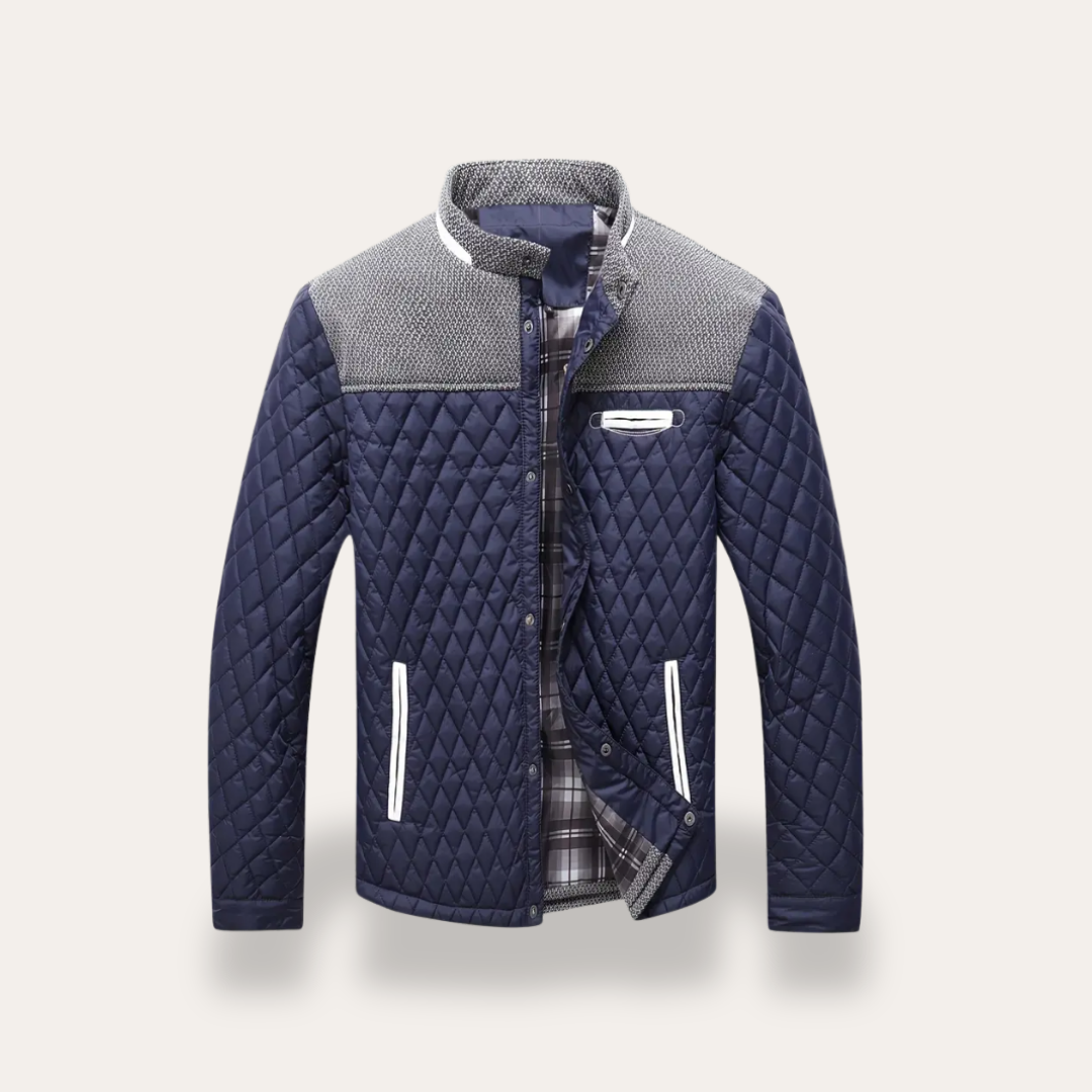 Herren Steppjacke Übergangsjacke Mehrfarbig | Vestea