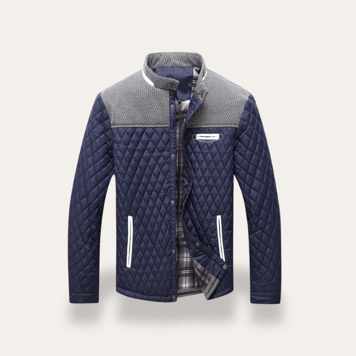Herren Steppjacke Übergangsjacke Mehrfarbig | Vestea