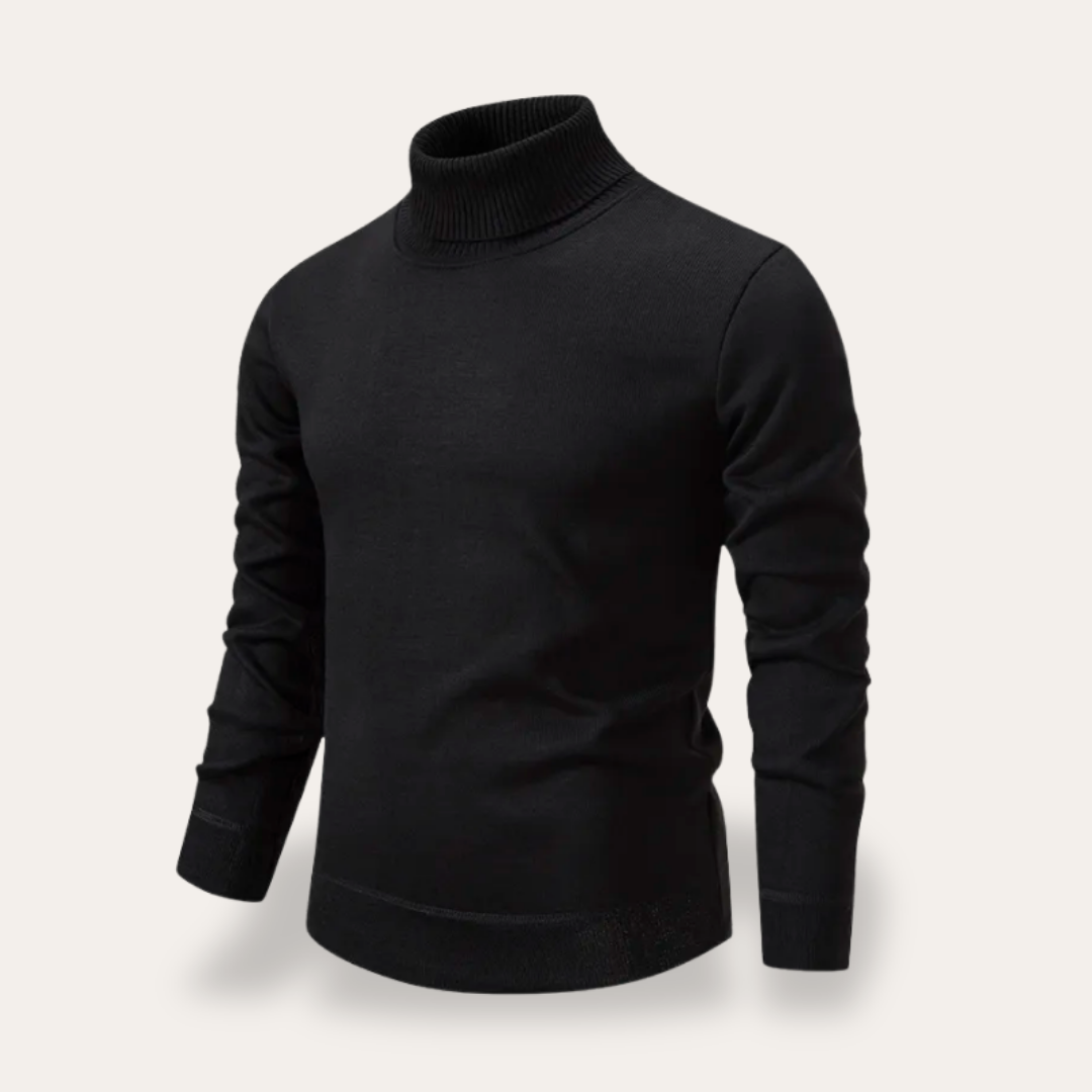 Herren Rollkragenpullover Feinstrick Pullover | Vestea