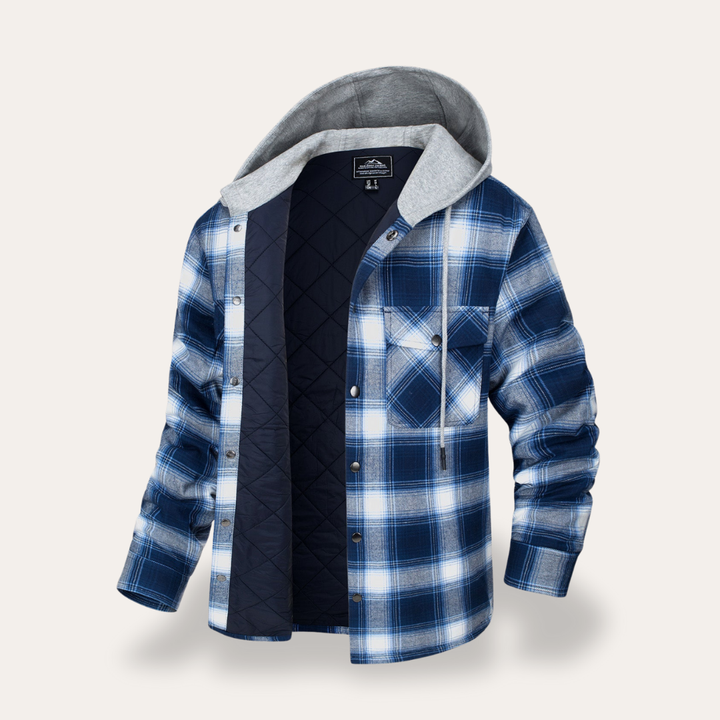 Herren Kapuzenjacke mit gesteppter Innenfütterung | Vestea
