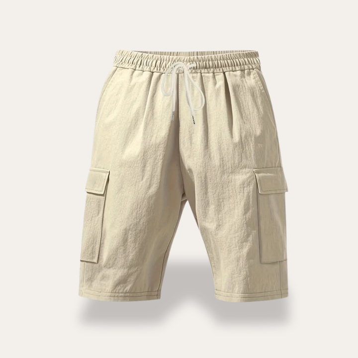 Herren Cargo-Shorts mit Elastischem Bund | Vestea