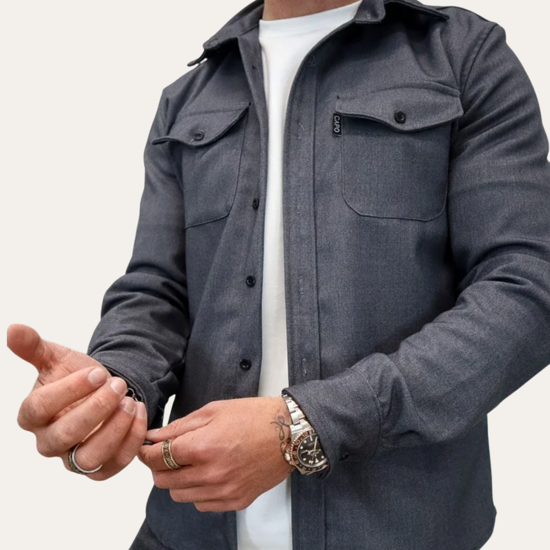 Herren Freizeithemd Mit Brusttasche | Vestea
