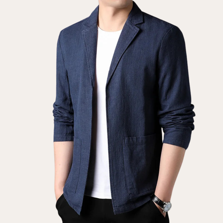 Herren Leinenblazer Slim Fit Modern | Vestea