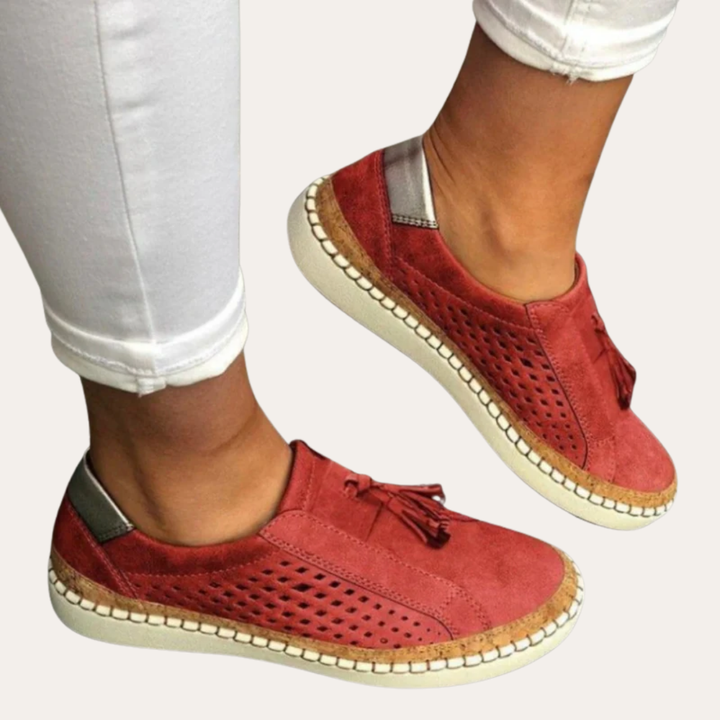 Damen Slipper Orthopedico Leder Freizeitschuhe | Vestea
