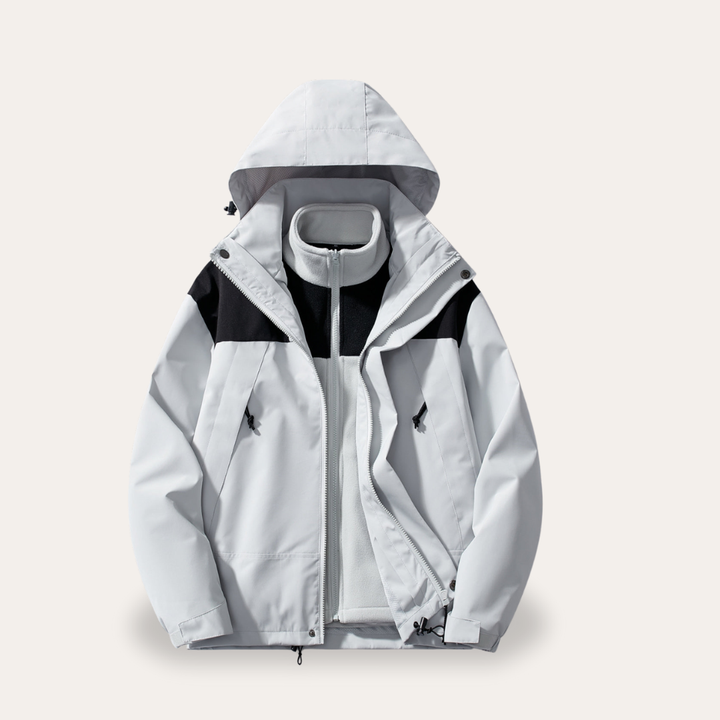 Herren Outdoorjacke mit Abnehmbarer Kapuze | Vestea