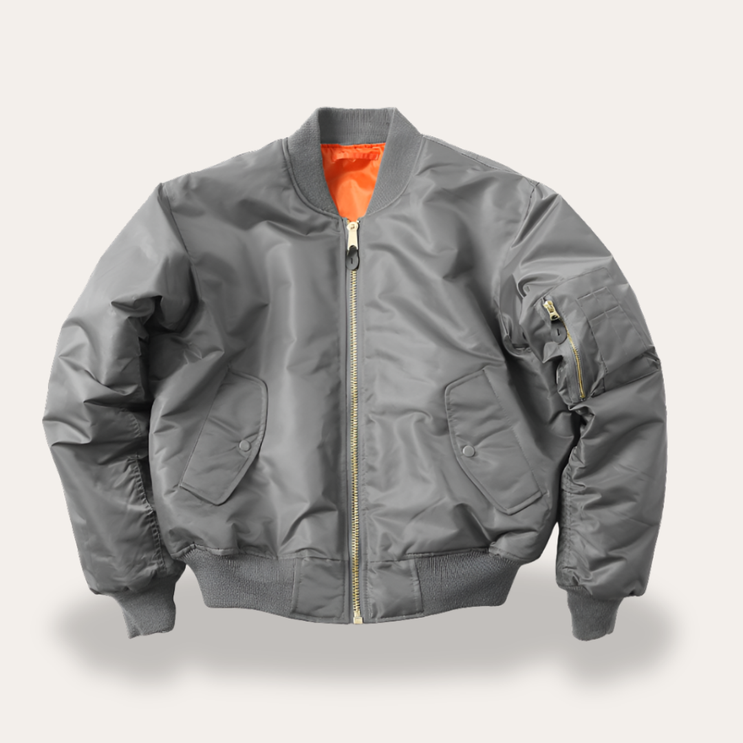 Bomberjacke Unisex Winterjacke mit Reißverschluss | Vestea