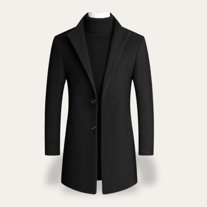 Herren Mantel Klassisch Sakko Wollmantel Business | Vestea