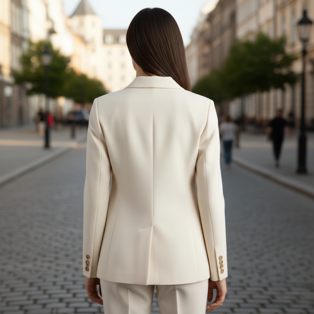 Damen Hosenanzug Blazer Set | Vestea