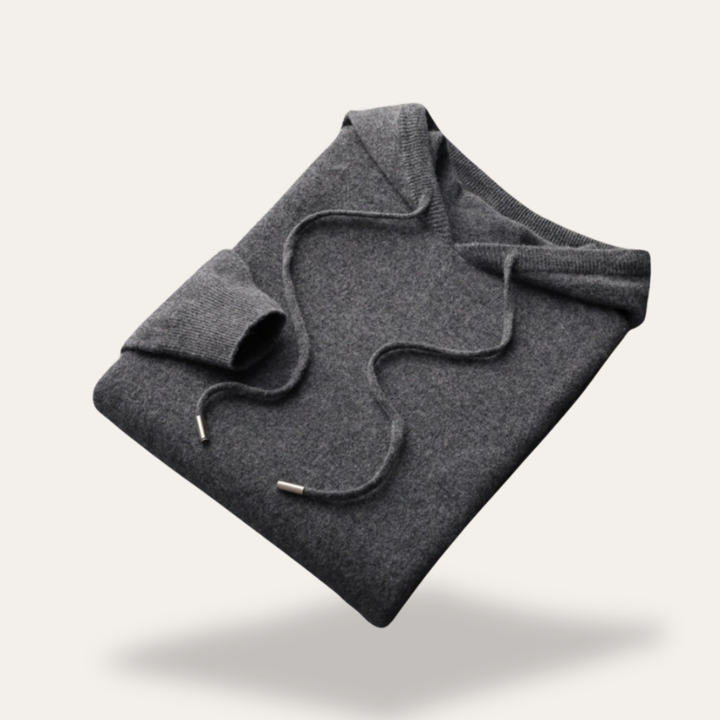 Herren Kaschmir Hoodie Kapuzenpullover Pullover Freizeit | Vestea