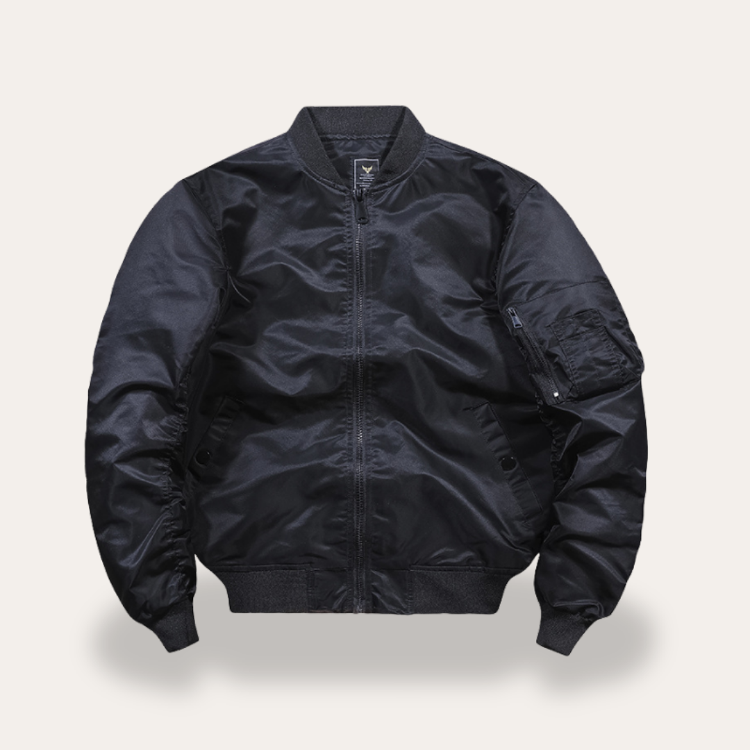 Herren Bomberjacke Klassisch Übergangsjacke Freizeit | Vestea