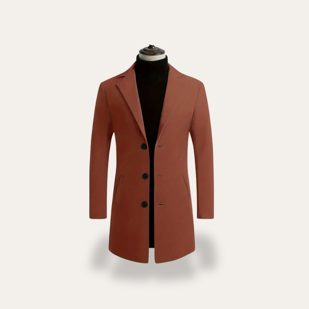 Herren Wollmantel Slim Fit | Vestea