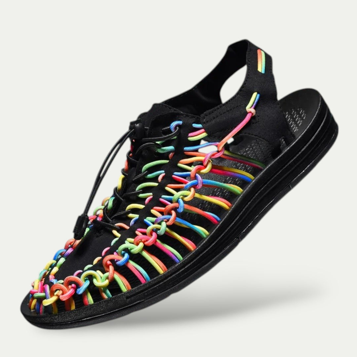 Herren Orthopädische Leder Sandalen Sommer Freizeit Atmungsaktiv | Vestea
