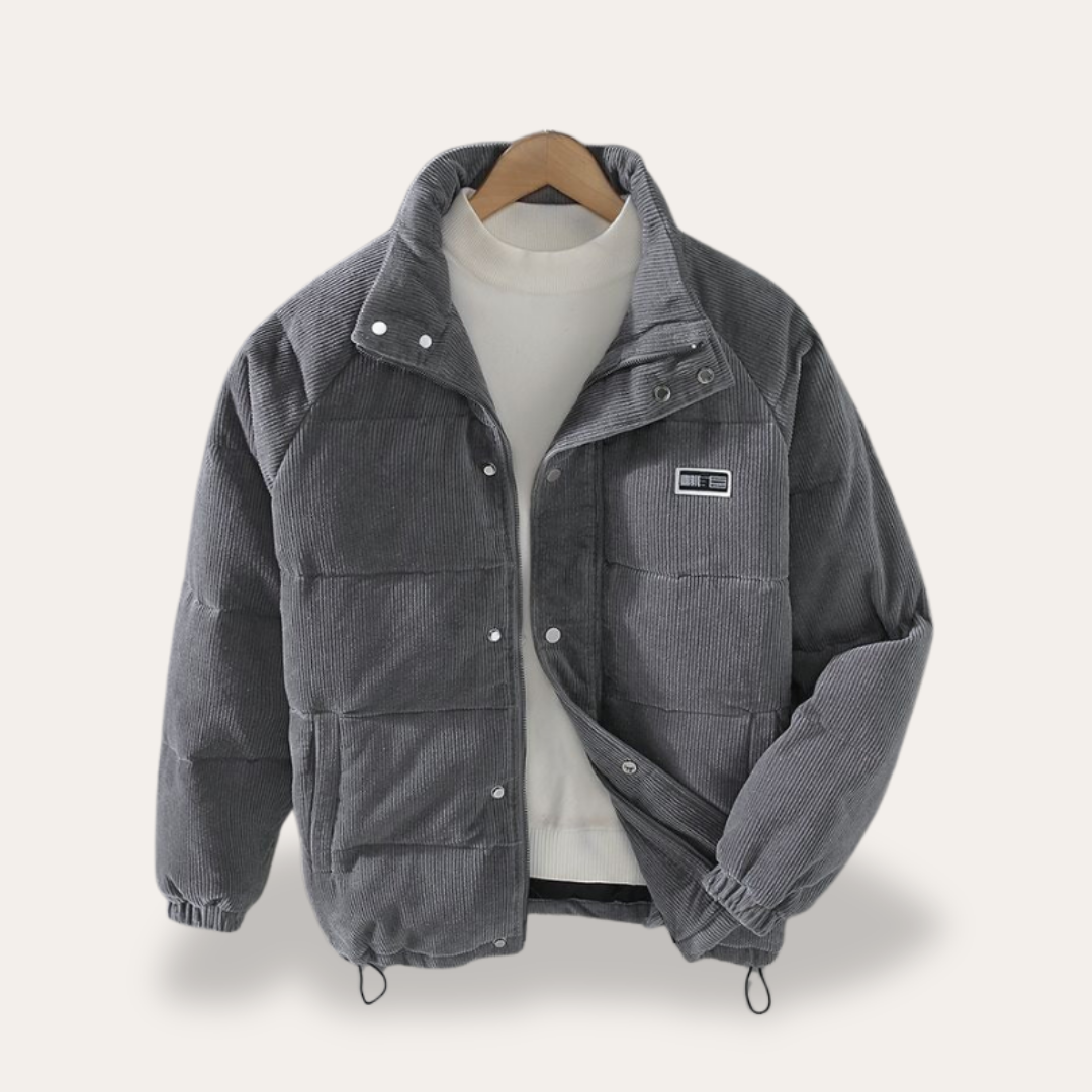 Herren Steppjacke aus Cord | Vestea