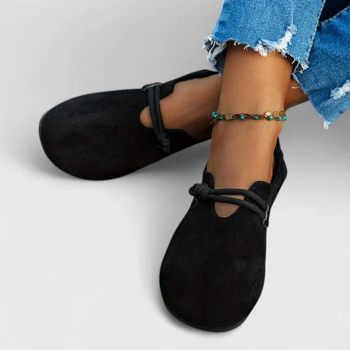 Mocasines para hombre de cuero con plantilla ortopédica cómoda casual