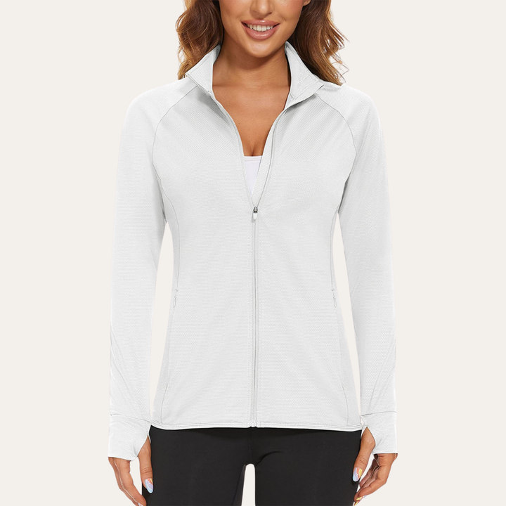 Leichte UV-Schutzjacke für Damen mit Langarm | Vestea