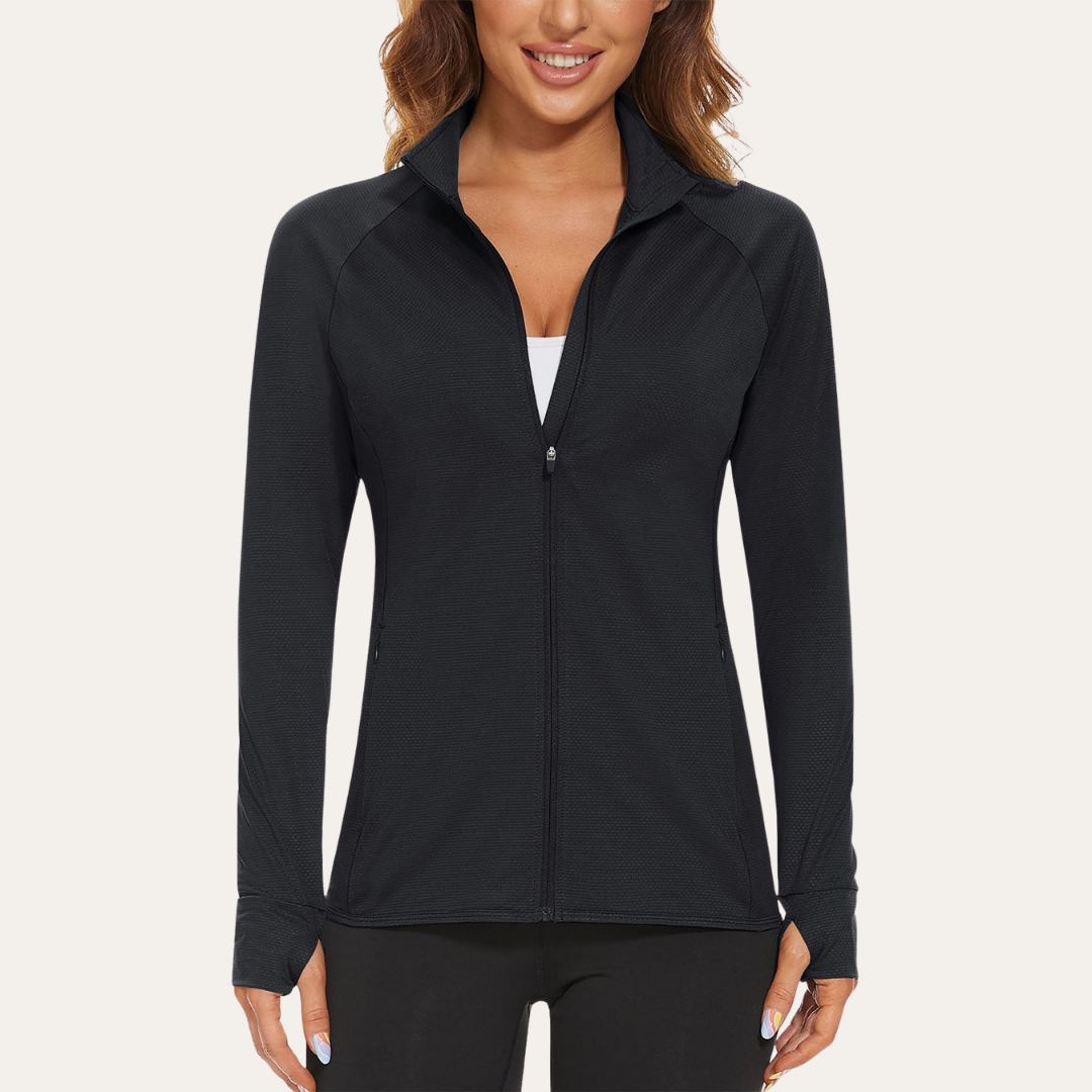 Leichte UV-Schutzjacke für Damen mit Langarm | Vestea