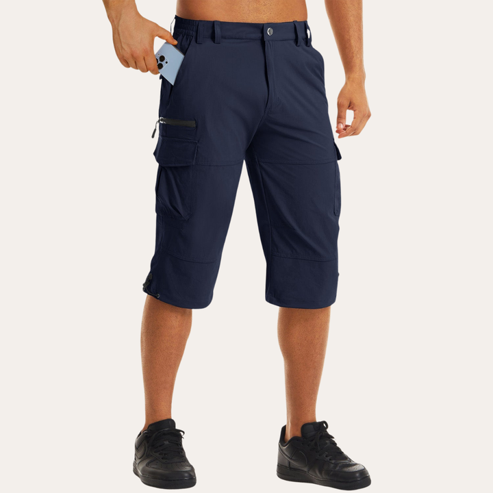 Herren 3/4 Sport-Shorts Mit Taschen | Vestea