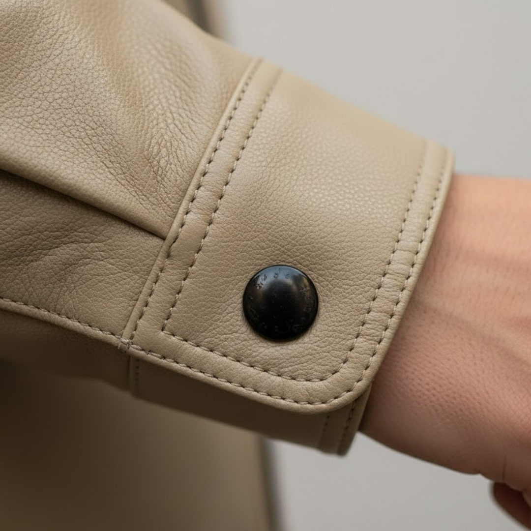 Veste aviateur pour homme en suède végétal Col côtelé Fermeture éclair