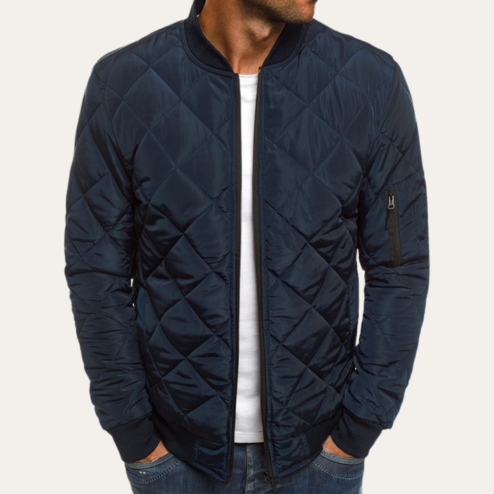 Herren Steppjacke Bomberjacke Übergangsjacke Leicht Gepolstert Outdoor | Vestea