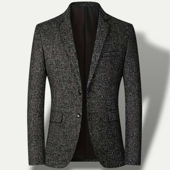 Herren Slim Fit Anzug Sakko Wolle Mélange | Vestea