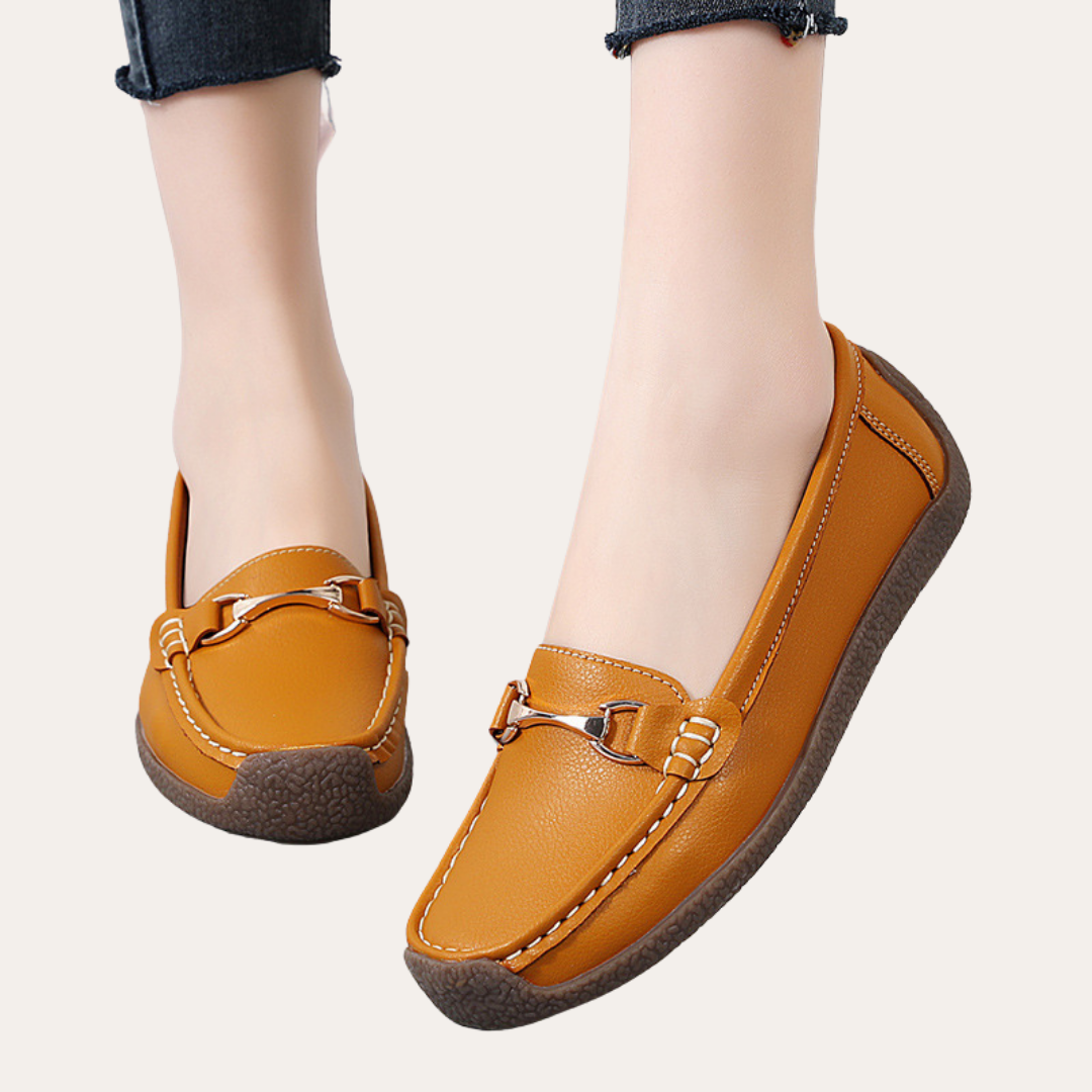 Orthopädische Damen Mokassin Slipper Schuhe Freizeit | Vestea