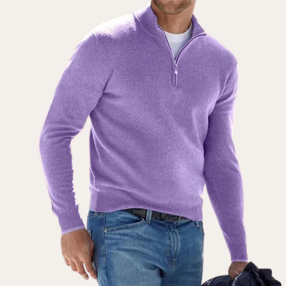 Zip-Up Pullover für Herren | Vestea