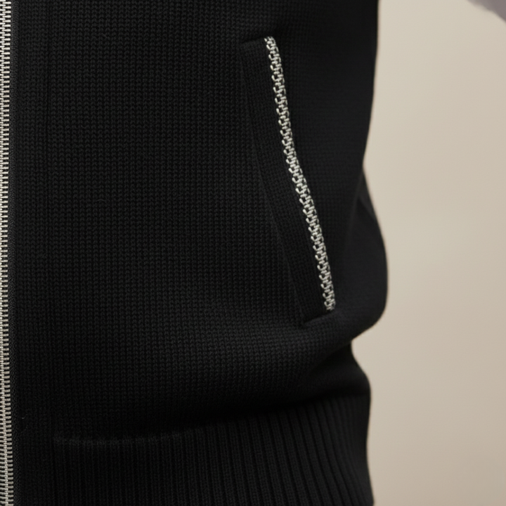 Herren Strickweste mit Reißverschluss – Weste mit Reißverschluss | Vestea