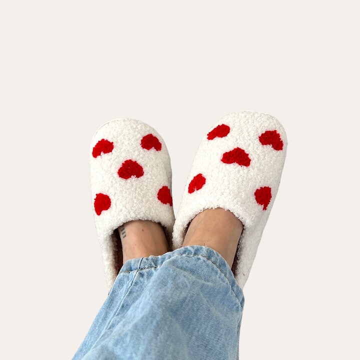 Orthopädische Damen Hausschuhe mit Pilzmuster | Vestea