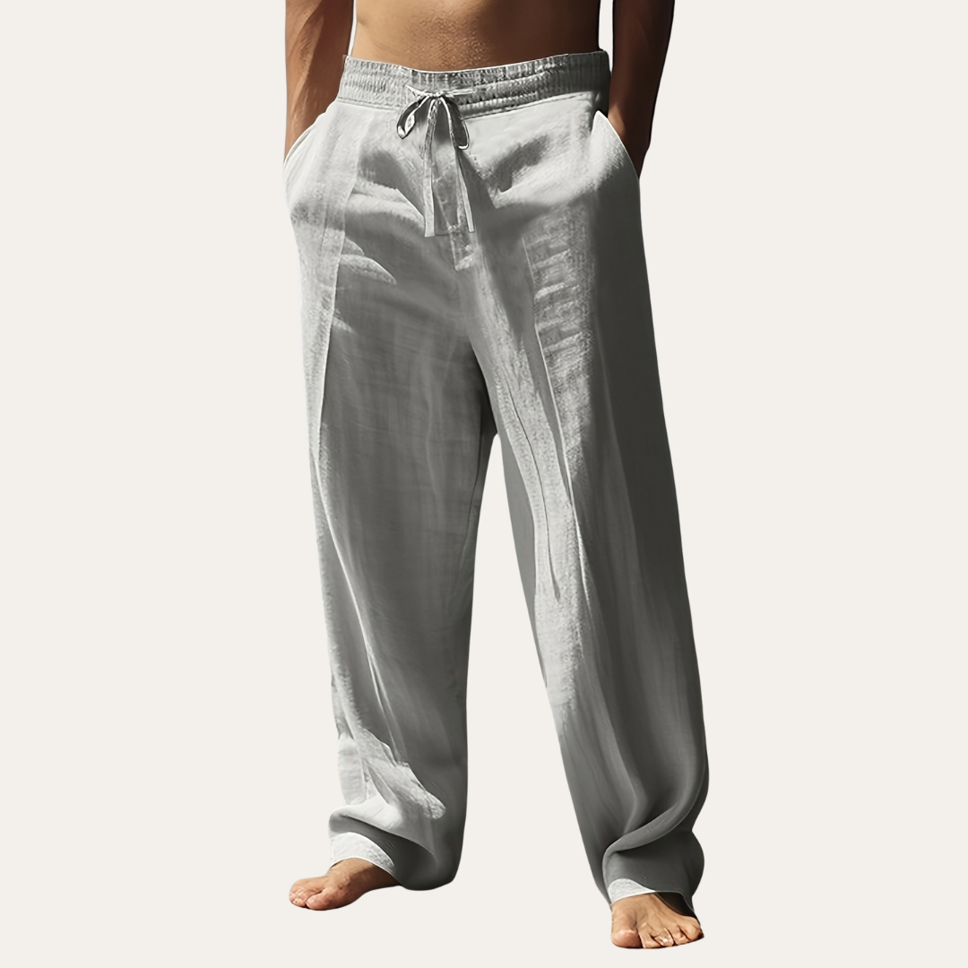 Herren Leinenhose, Bequeme Sommerhose  | Vestea
