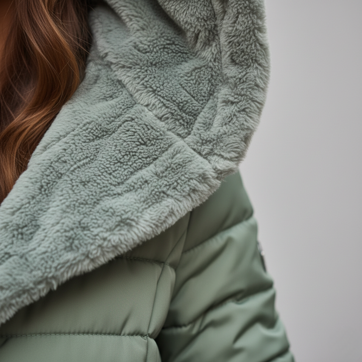 Winter Daunenjacke für Damen mit Kapuze | Vestea