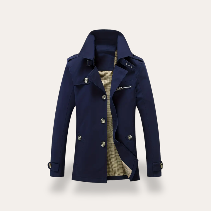Herren Mantel Baumwolle Übergangsjacke | Vestea