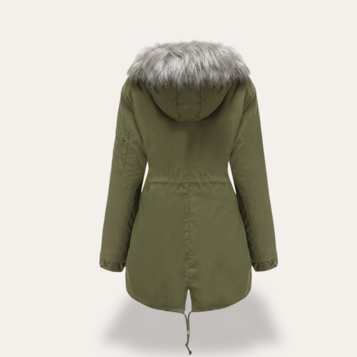 Damen Winterparka mit Fellkragen | Vestea