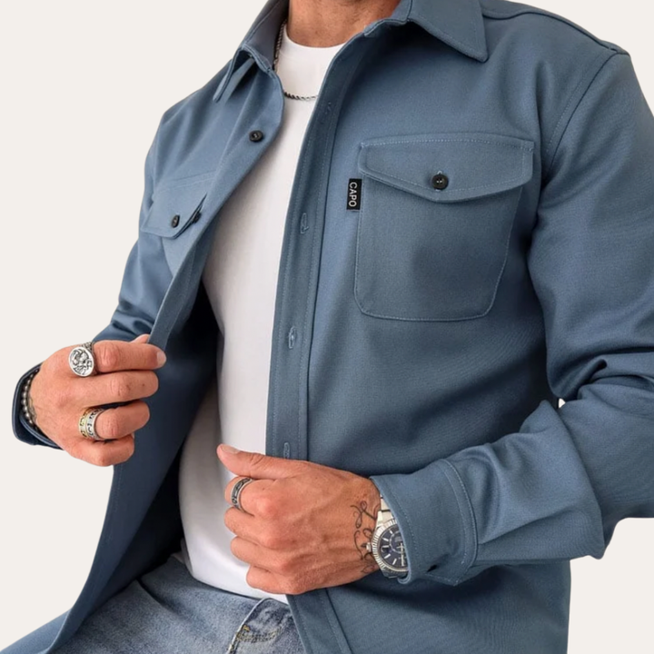 Herren Freizeithemd Mit Brusttasche | Vestea