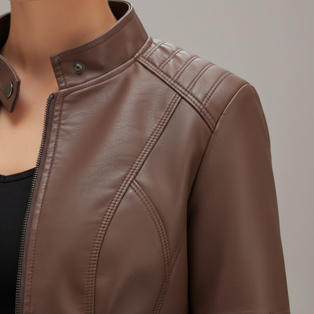 Damen Bikerjacke Kurz | Vestea