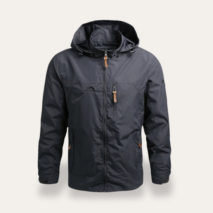 Herren Winddichte Outdoorjacke mit Kapuze | Vestea