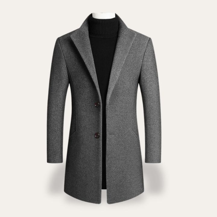 Herren Mantel Klassisch Sakko Wollmantel Business | Vestea