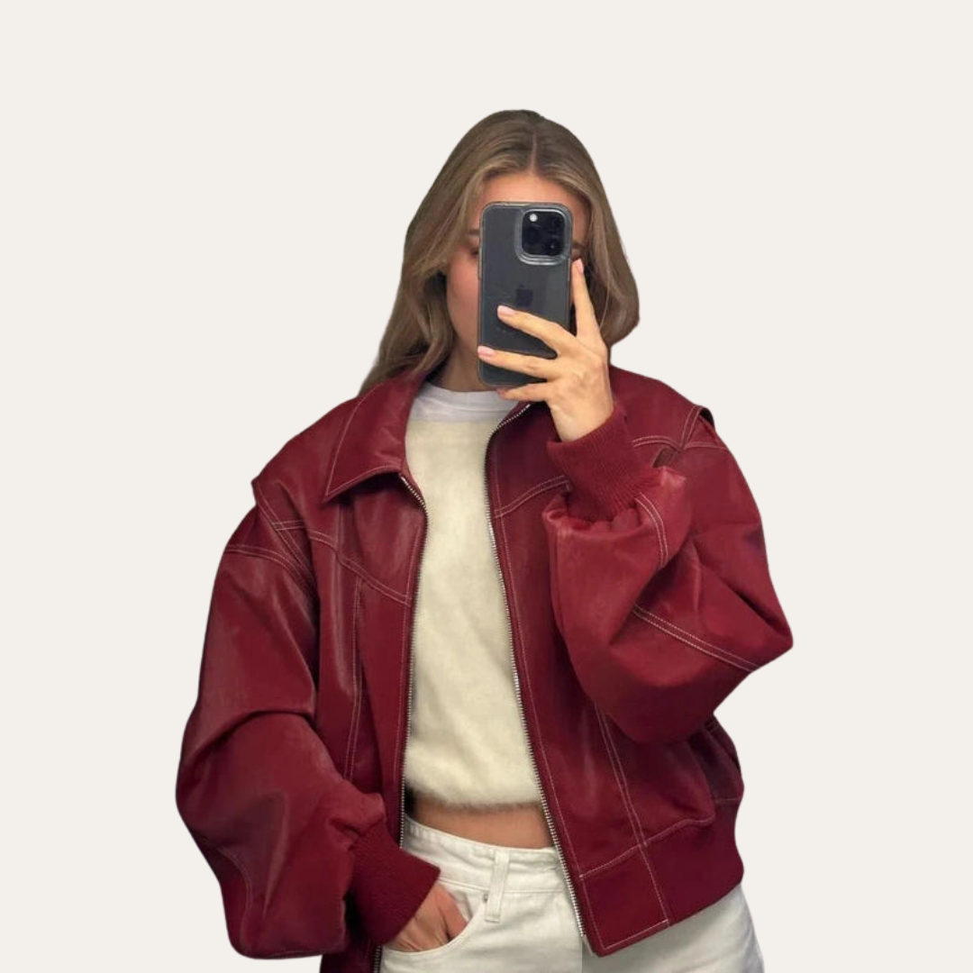 Damen Übergangsjacke mit Reißverschluss | Vestea